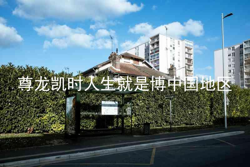 尊龙凯时人生就是博中国地区